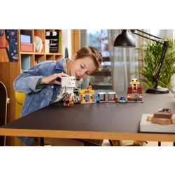 Klocki LEGO 21273 Atak balonowego Ghasta na wioskę MINECRAFT